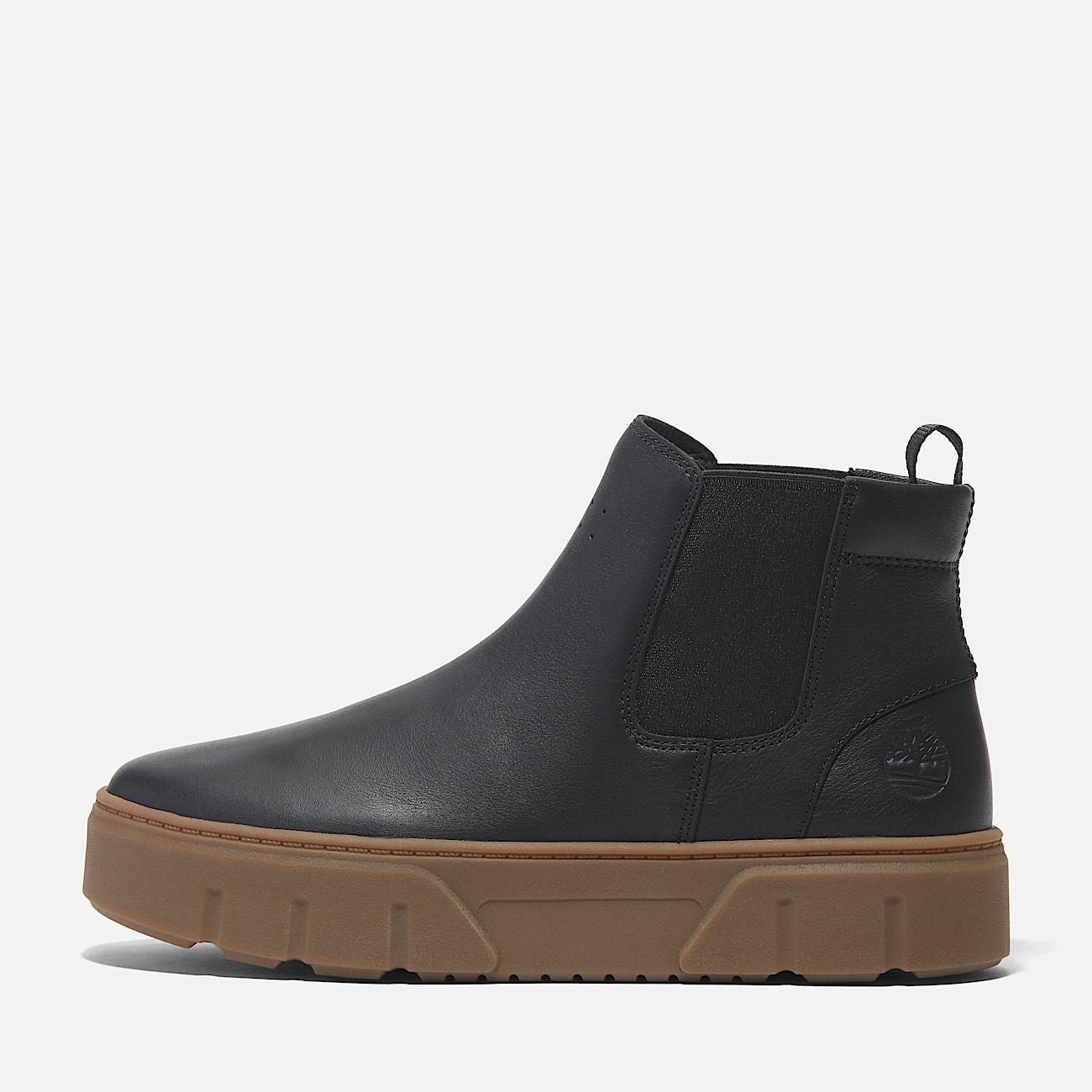Laurel Court Mid Pull On Trainer for Women in Black