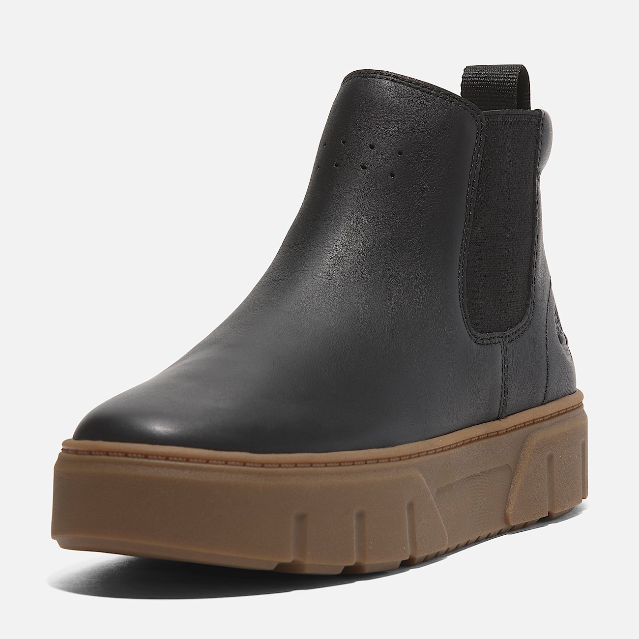 Laurel Court Mid Pull On Trainer for Women in Black