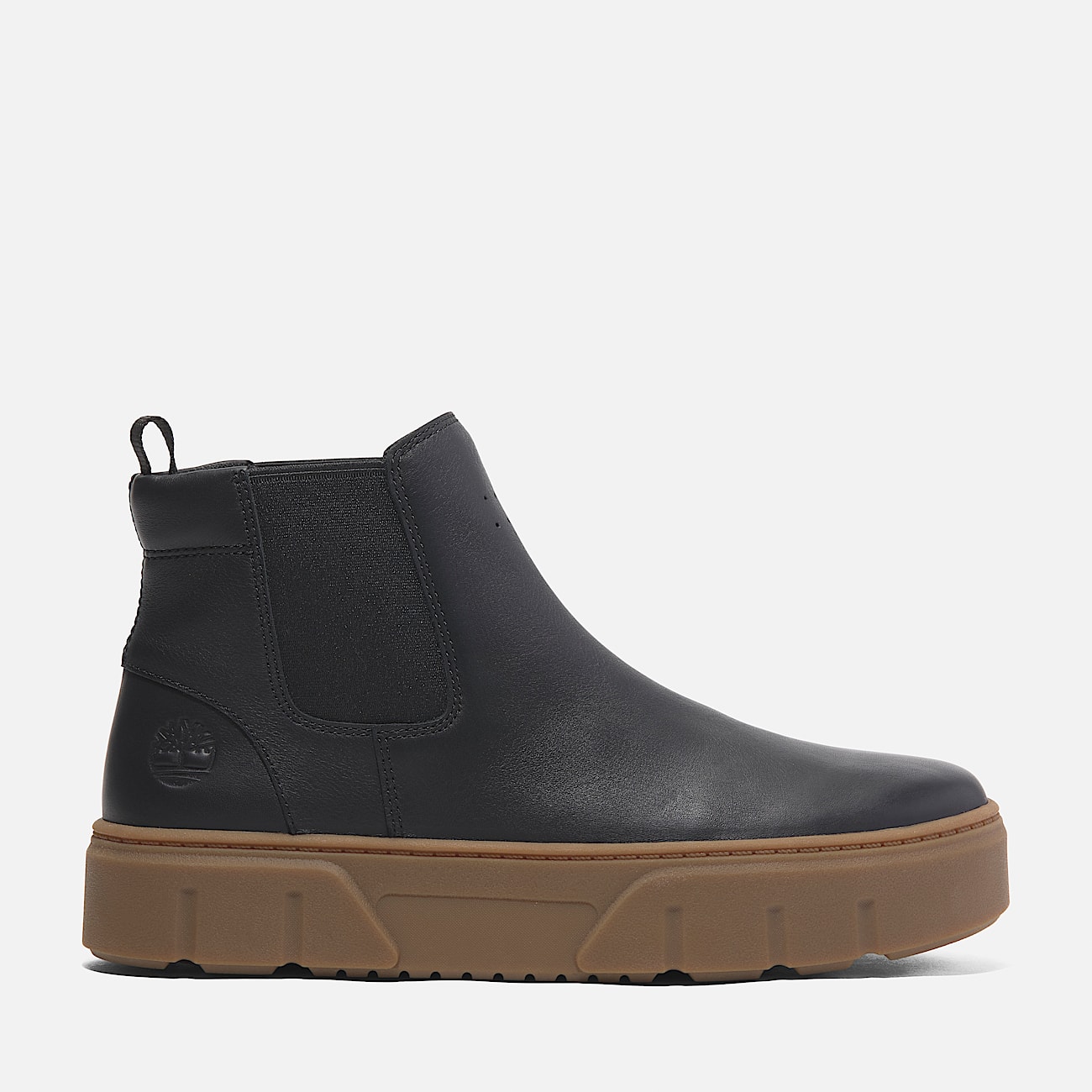 Laurel Court Mid Pull On Trainer for Women in Black