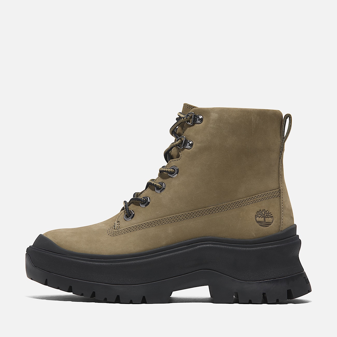 Bottine mi-haute à lacets Roxie Lane pour femme en vert - 8