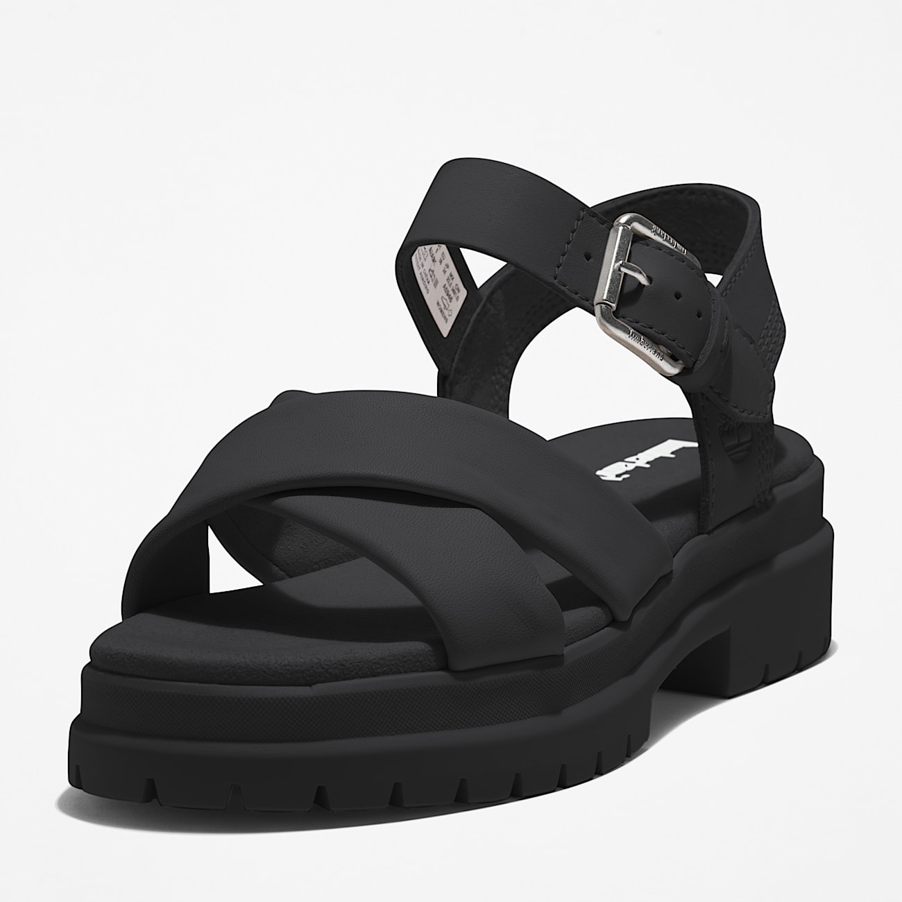 London Vibe Backstrap Sandal for Women in Black