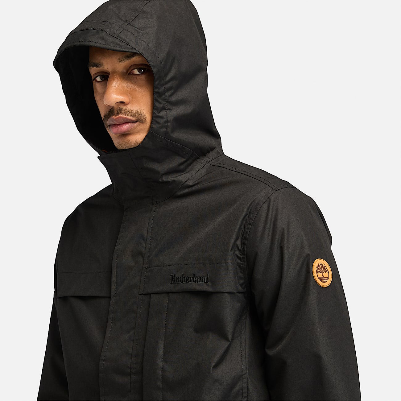 Chaqueta Shell Benton para hombre en negro - 4