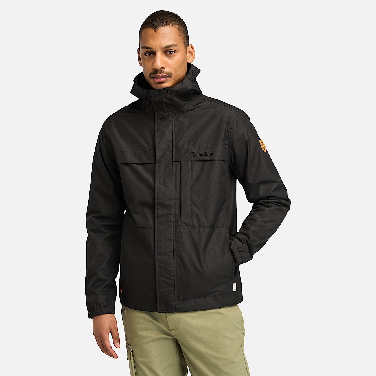 Chaqueta Shell Benton para hombre en negro - 1