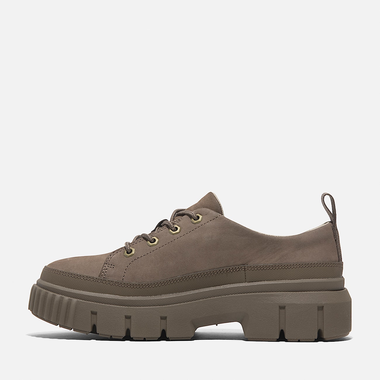 Field Schuh zum Schnüren für Damen in Dunkelbeige - 6