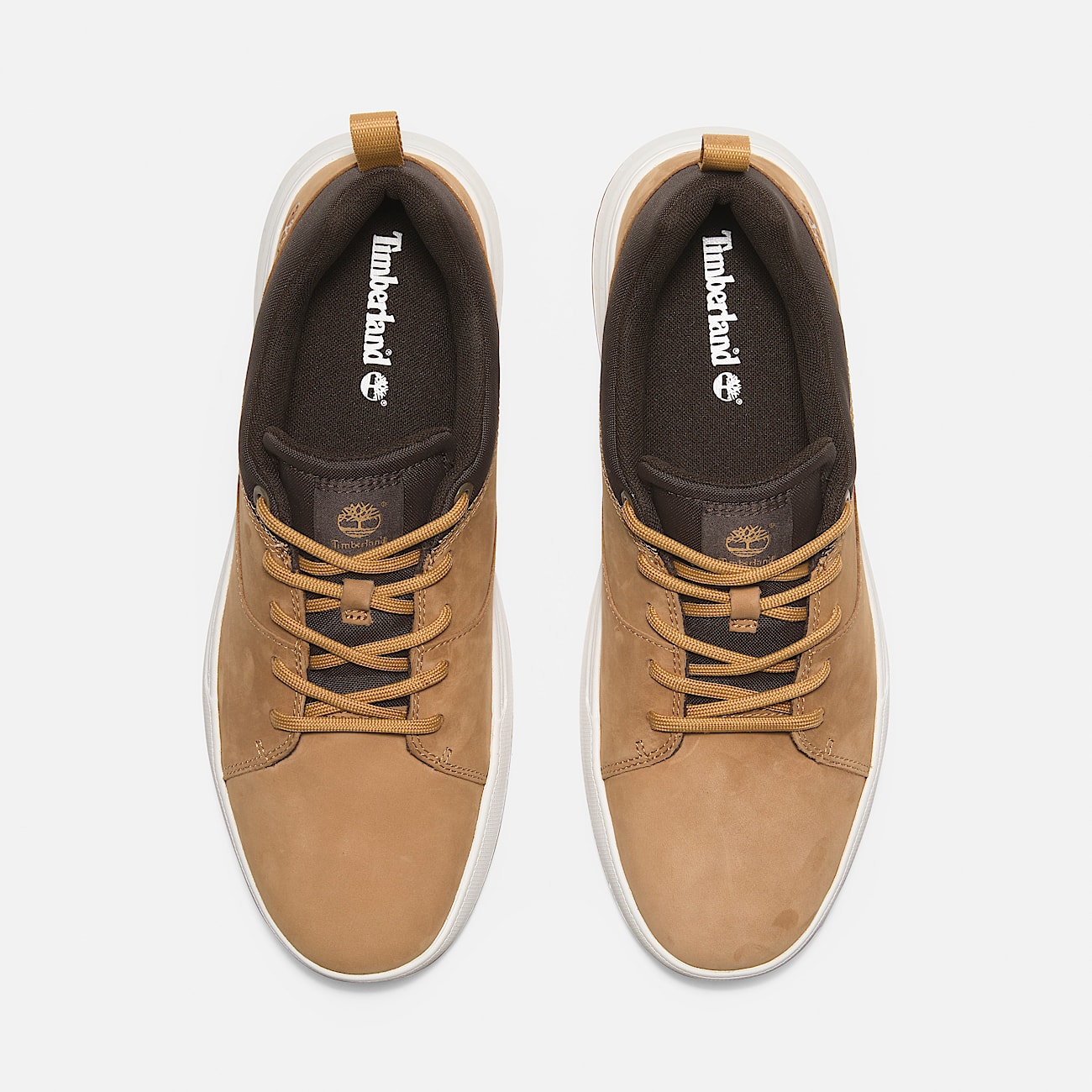 Zapatillas de ca?�a baja con cordones Maple Grove para hombre en amarillo