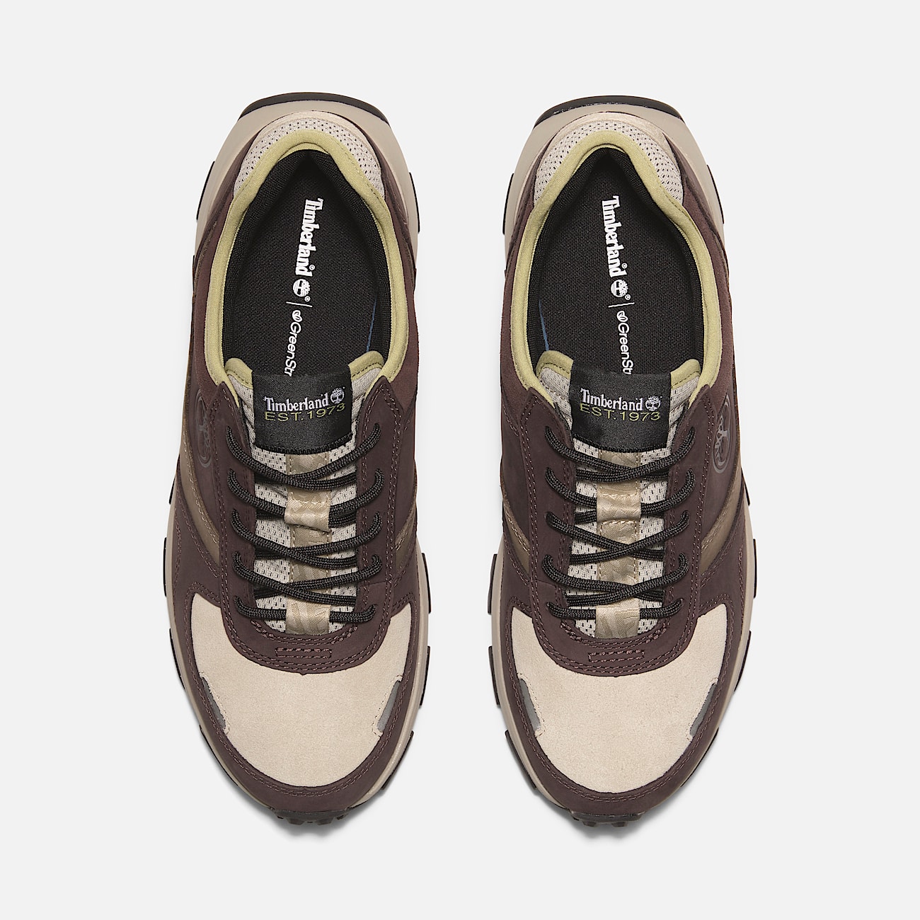 Sneaker Bassa Stringata Winsor Park da Uomo in marrone