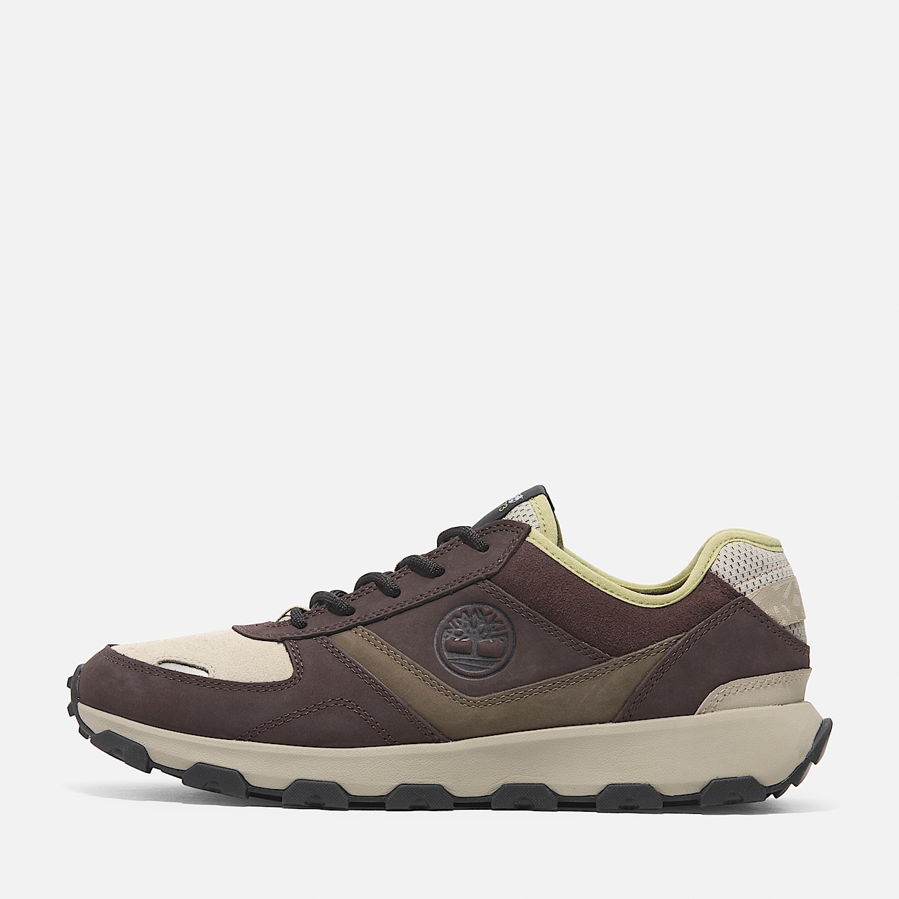 Sneaker Bassa Stringata Winsor Park da Uomo in marrone