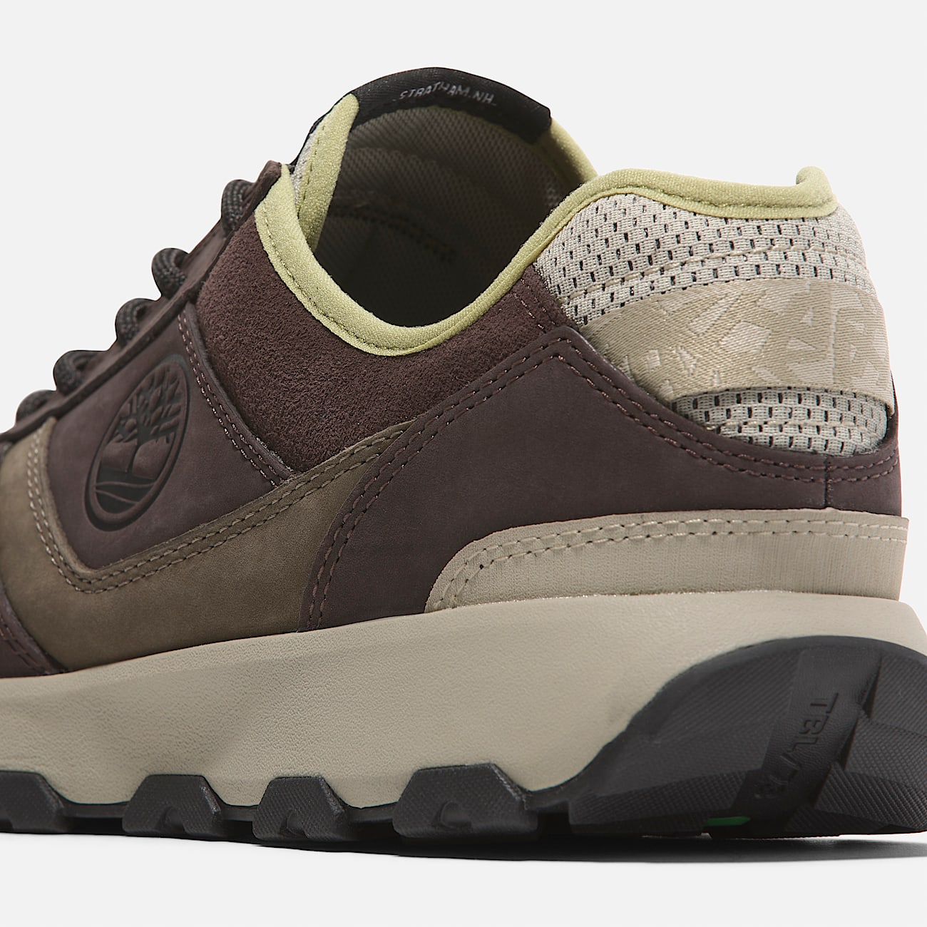 Sneaker Bassa Stringata Winsor Park da Uomo in marrone