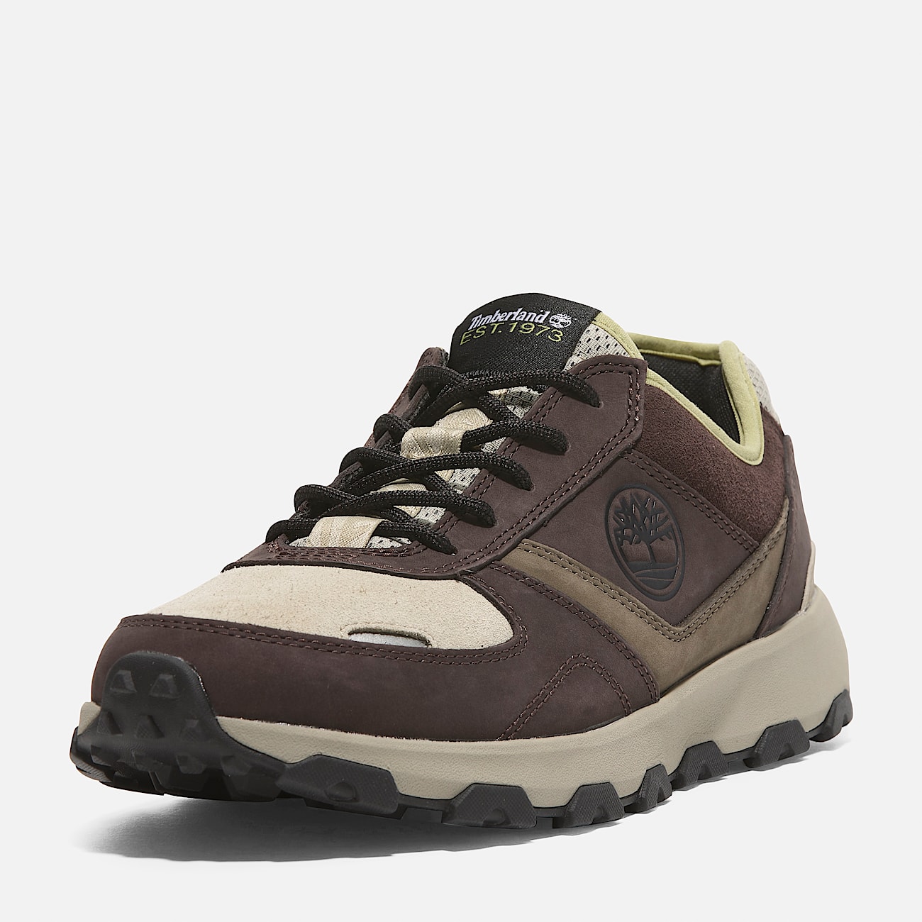 Sneaker Bassa Stringata Winsor Park da Uomo in marrone