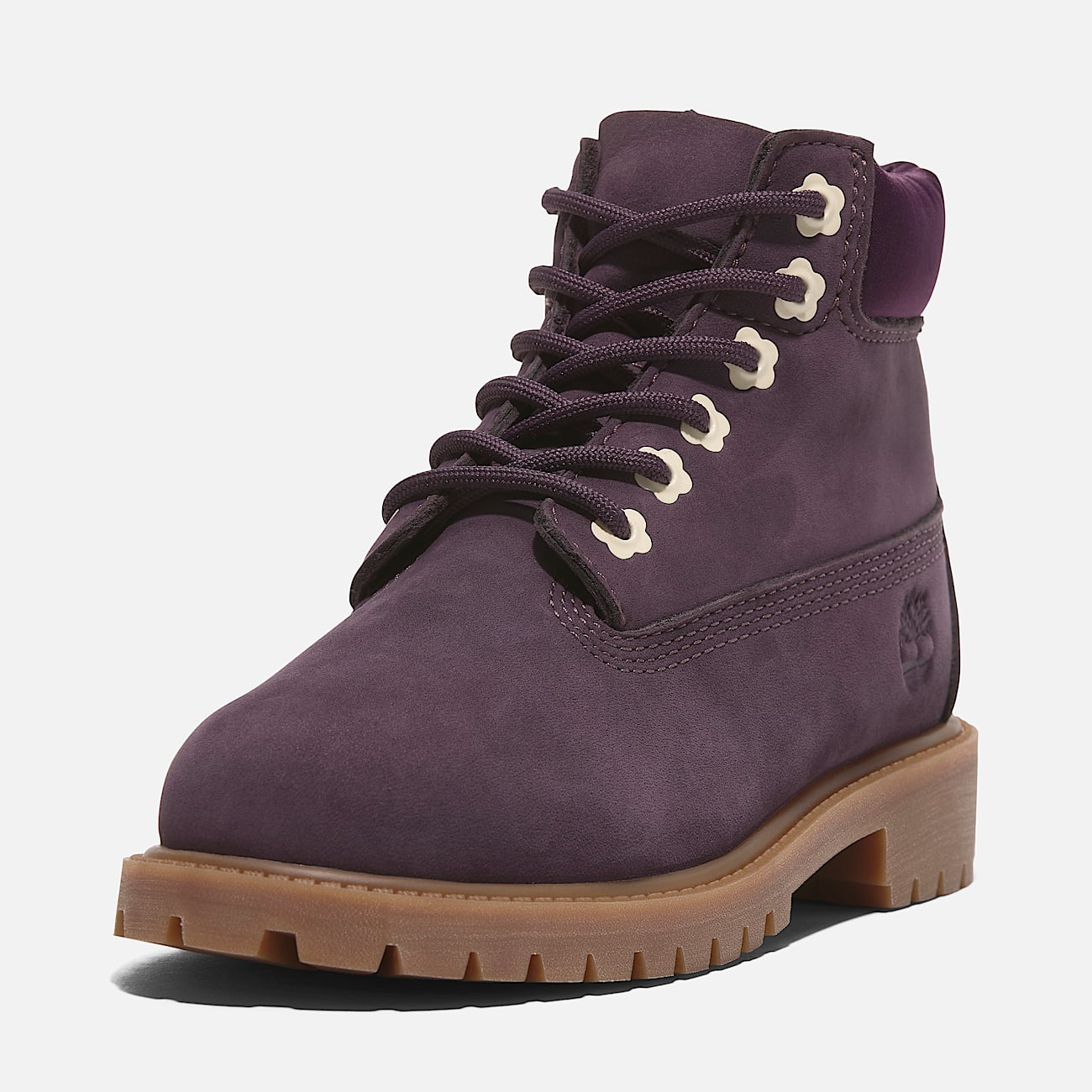 Wasserdichter Timberland® Premium 6-Inch Boot mit Schnürung für Jugendliche in Dunkelviolett - 9