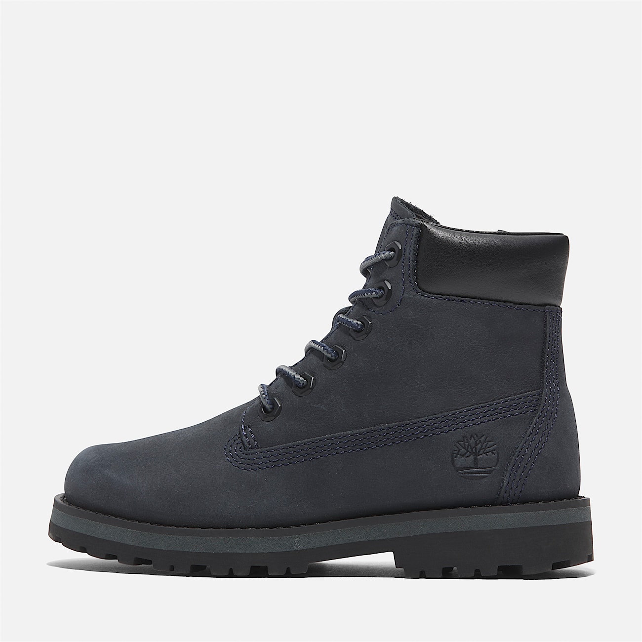 Courma Kid Lace-Up Boot for Youth in Dark Blue