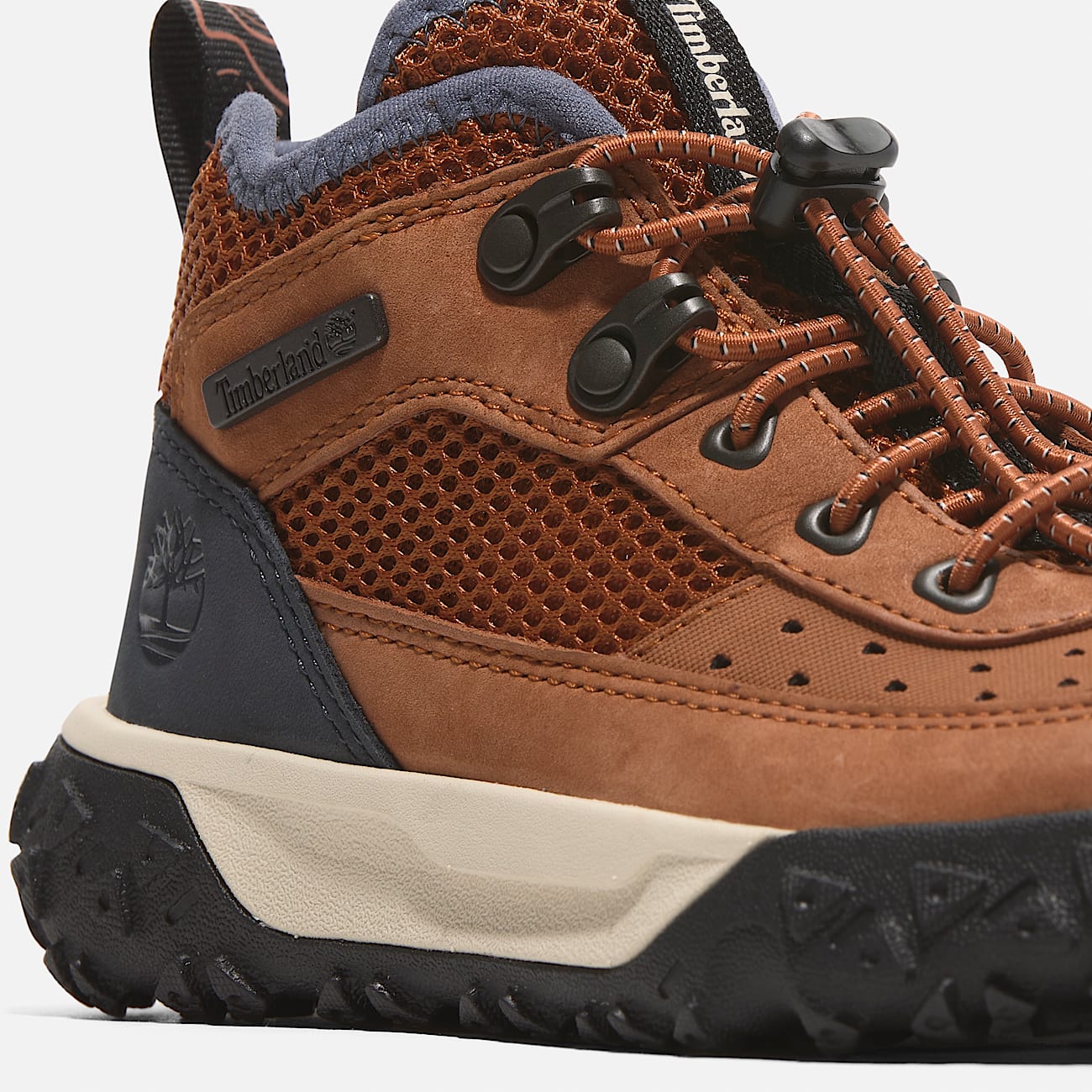 Basket de randonnée basses élastiques GreenStride™ Motion 6 pour enfant en orange foncé - 7