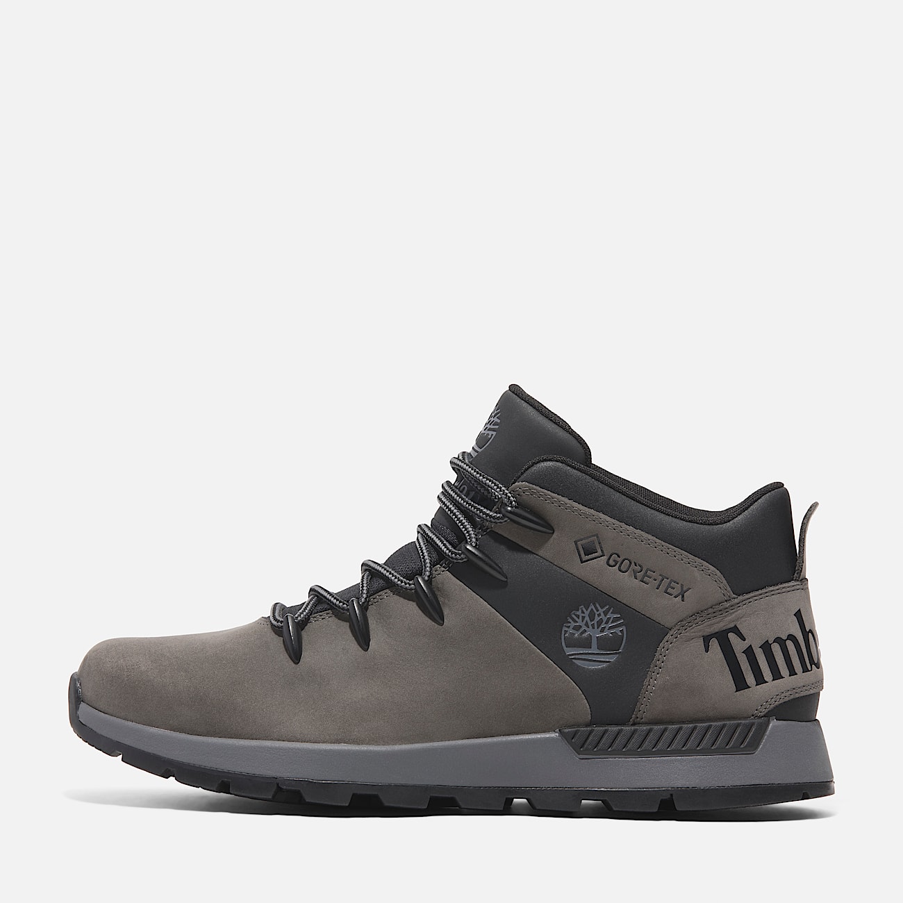 Basket mi-haute imperméable à lacets Sprint Trekker pour homme en gris