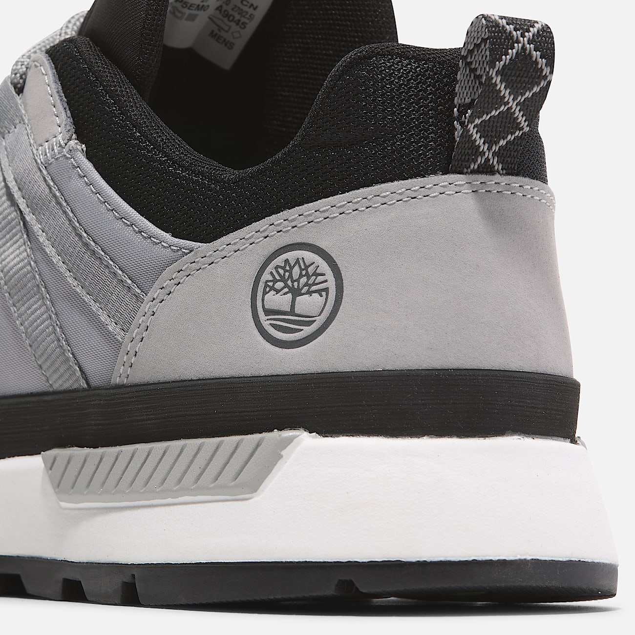 Euro Trekker Low-Top-Sneaker zum Schnüren für Herren in Hellgrau