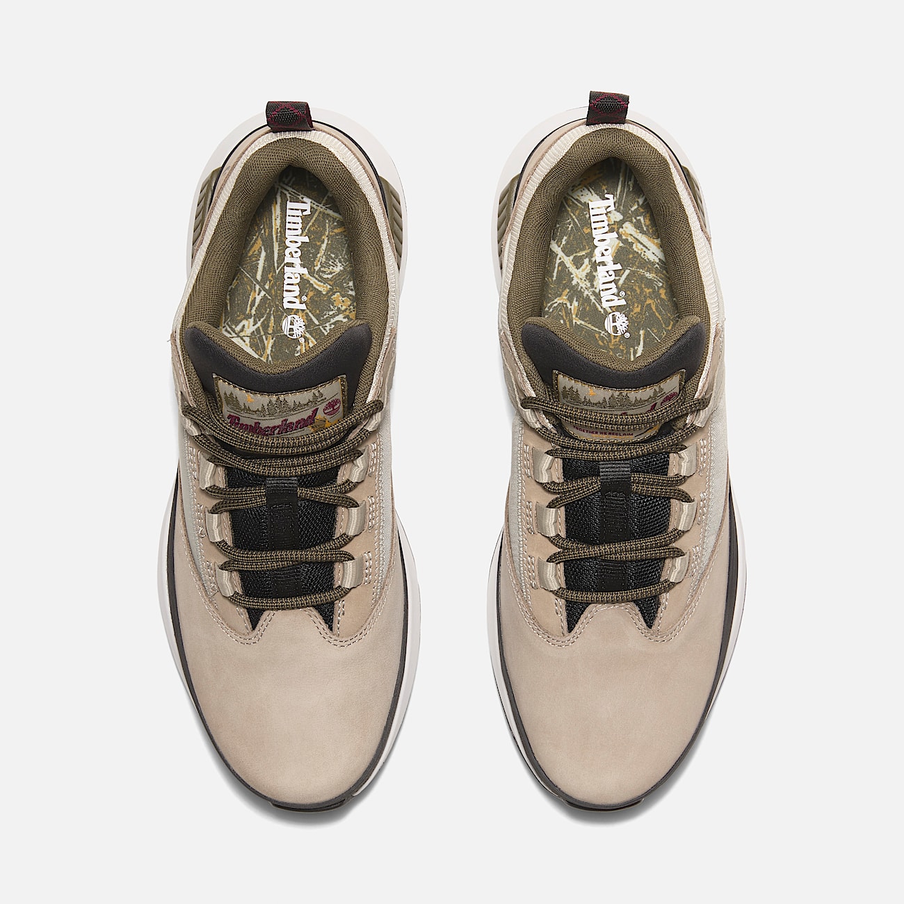 Euro Trekker Low Lace-Up Trainer for Men in Beige