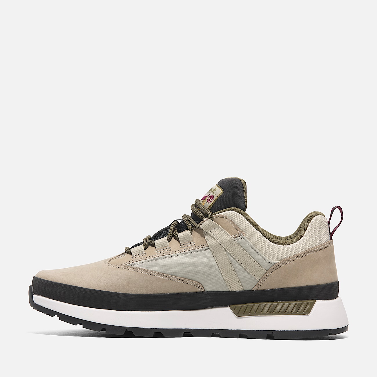 Euro Trekker Low Lace-Up Trainer for Men in Beige
