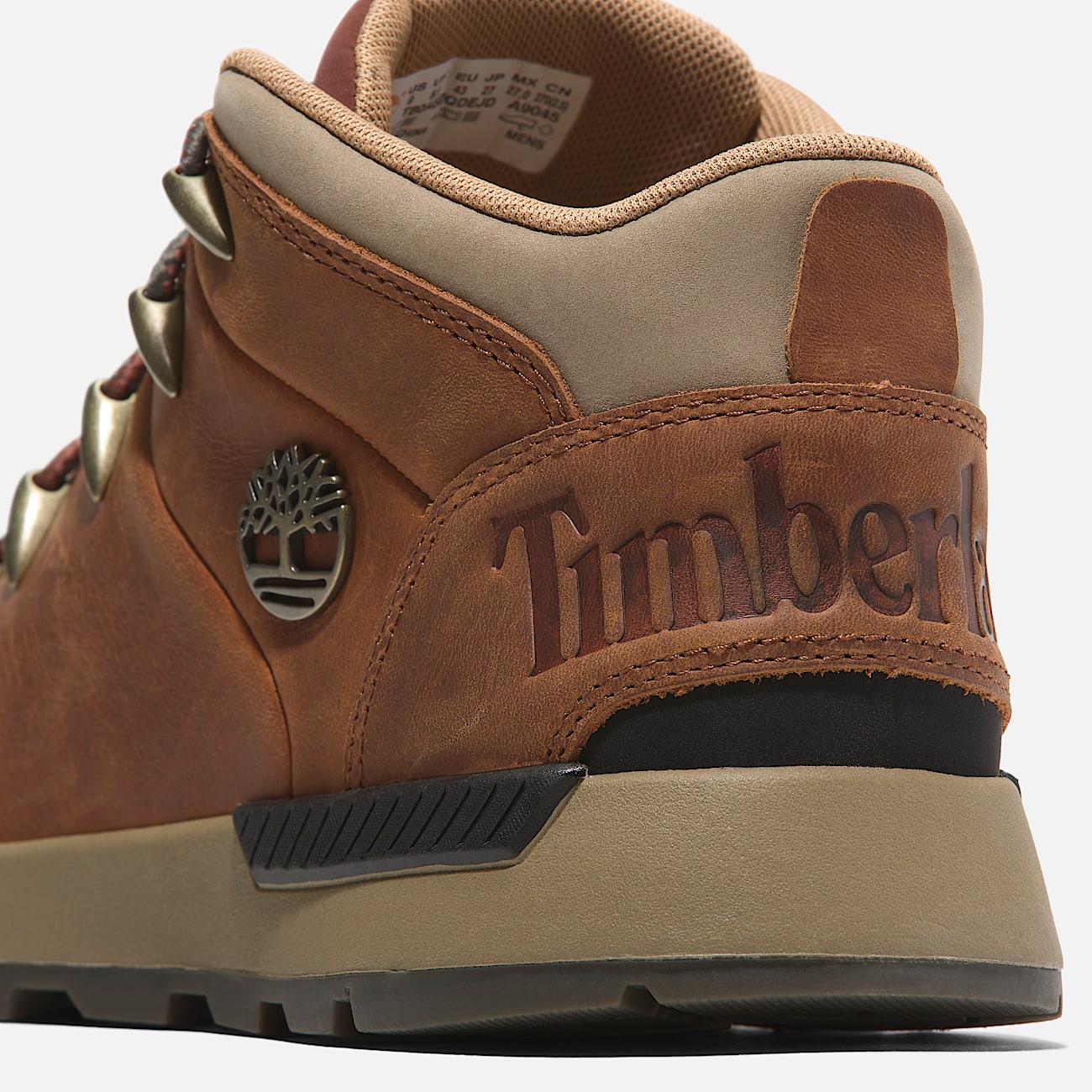 Sprint Trekker Mid-Top-Sneaker zum Schnüren für Herren in Orange