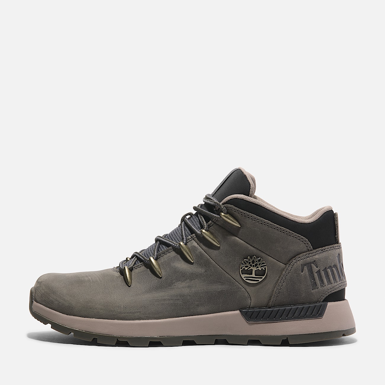 Sneaker Stringata Sprint Trekker Mid da Uomo in grigio - 8