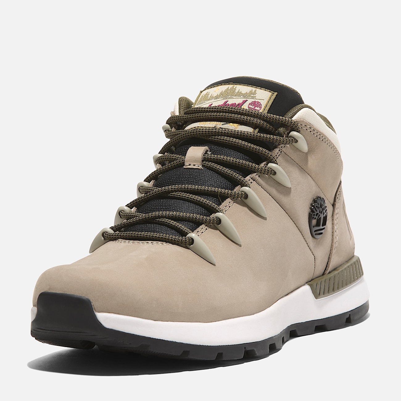 Basket mi-haute à lacets Sprint Trekker pour homme en beige