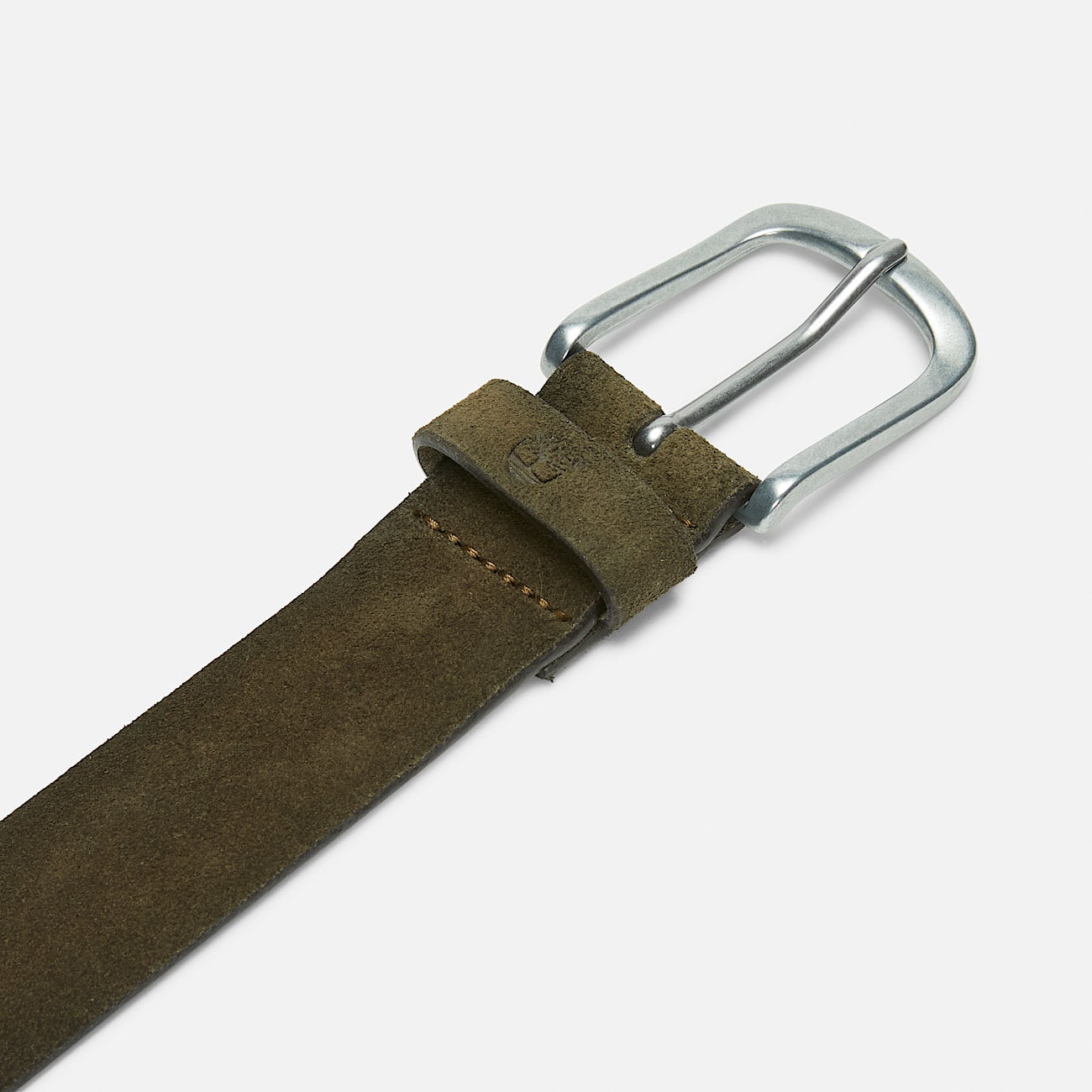 35mm Soft Suede Belt for Men in Green