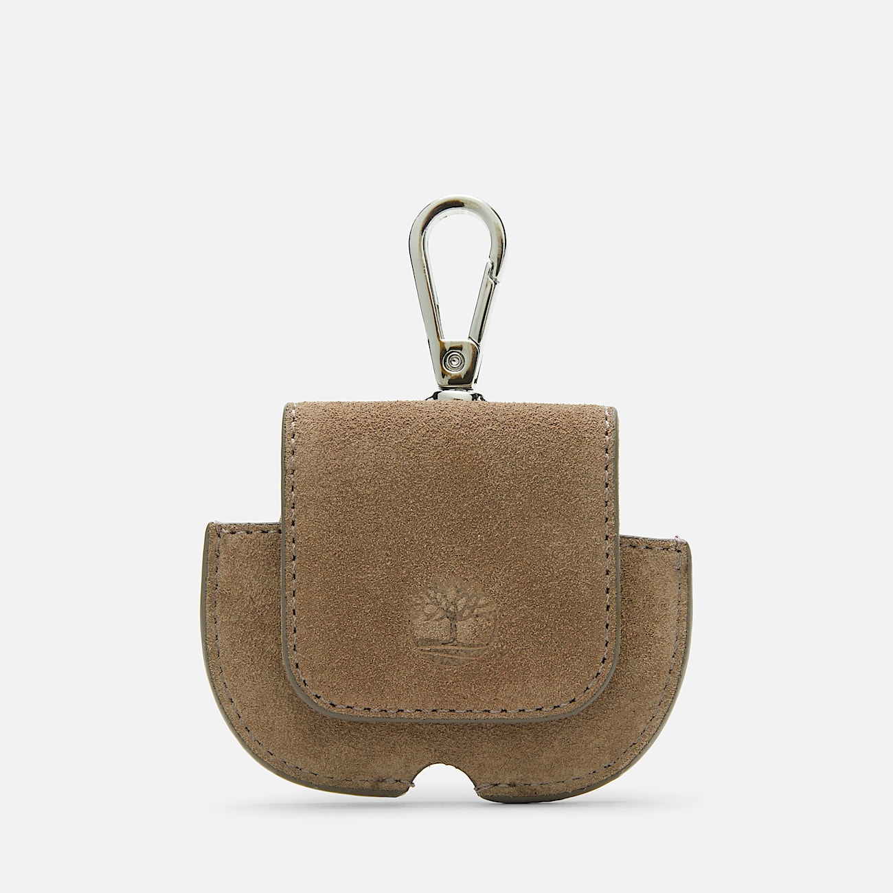 Key Ring and AirPods™ Suede Case Gift Set in Beige