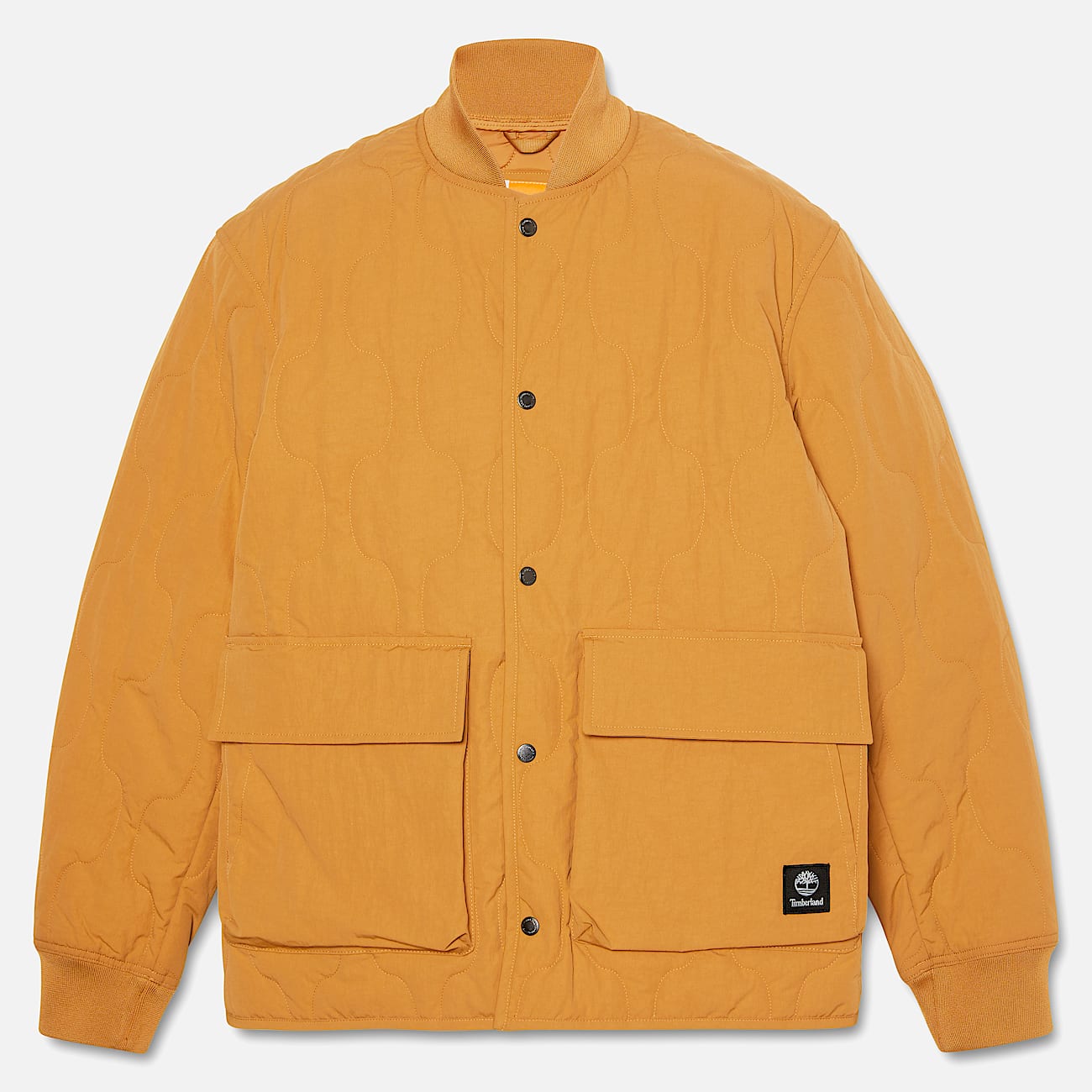 Quilted Jacket for Men in Yellow