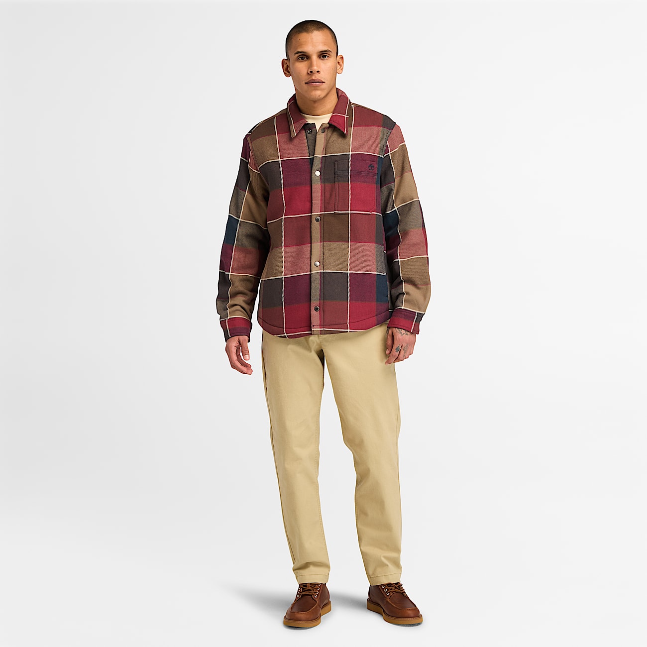 Claremont Chinohose aus gebürstetem Twill für Herren in Beige - 2
