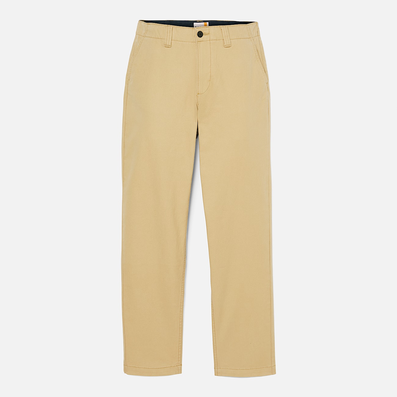 Claremont Brushed Twill Chino Trousers for Men in Beige