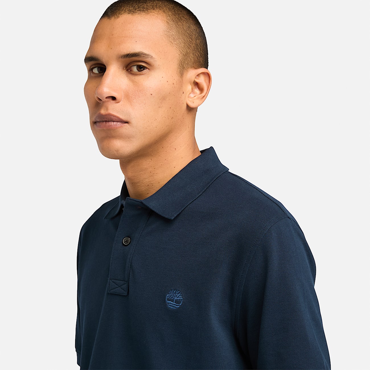 Millers River Pikee-Polohemd für Herren in Navyblau - 3