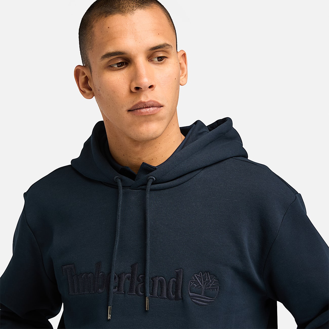 Hampthon Hoodie for Men in Dark Blue - 3