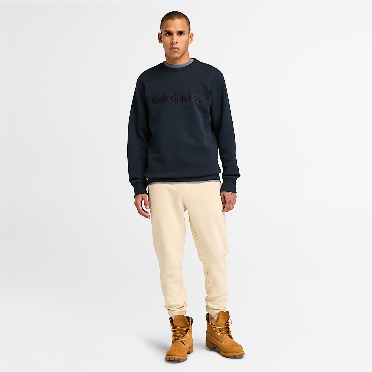 Hampton Crewneck Sweatshirt for Men in Dark Blue - 2