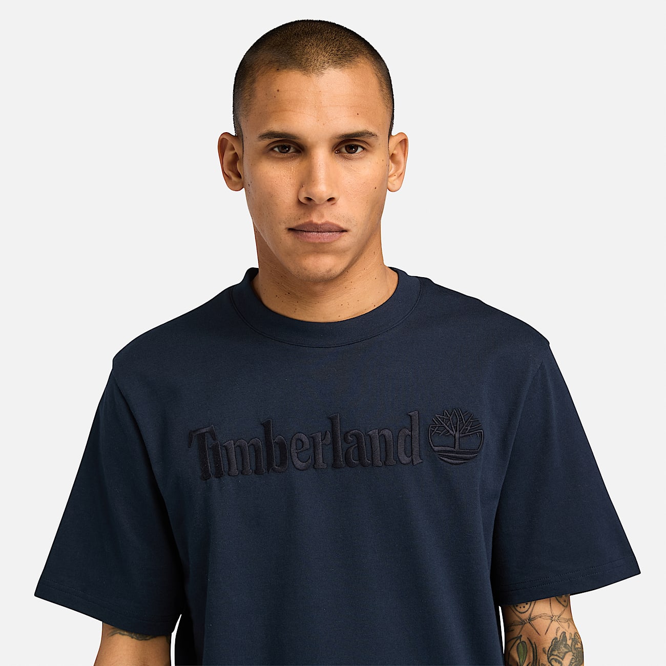 Hampton Kurzarm-T-Shirt für Herren in Dunkelblau - 3