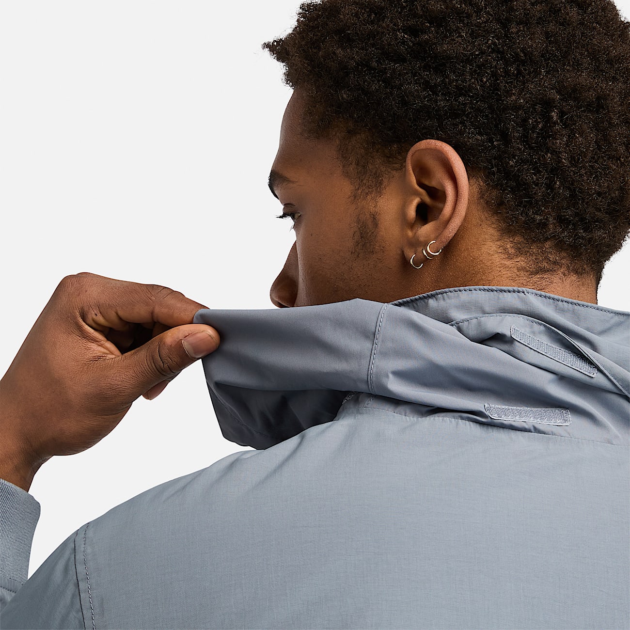 Wasserdichte Sailor Bomberjacke für Herren in Grau