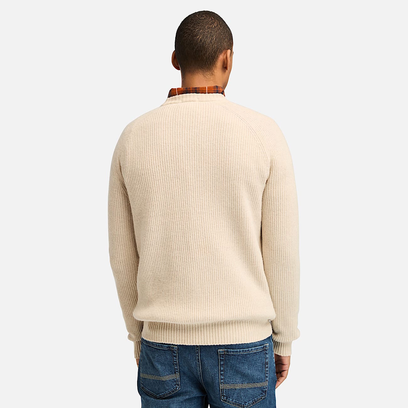Phillips Brook Pullover mit Raglanärmeln für Herren in Beige - 4