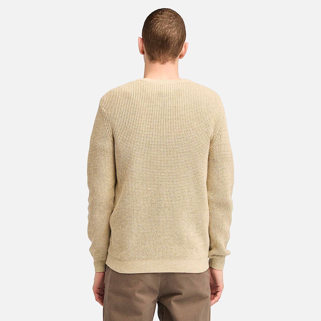 Maglione Girocollo Williams River da Uomo in beige - 4