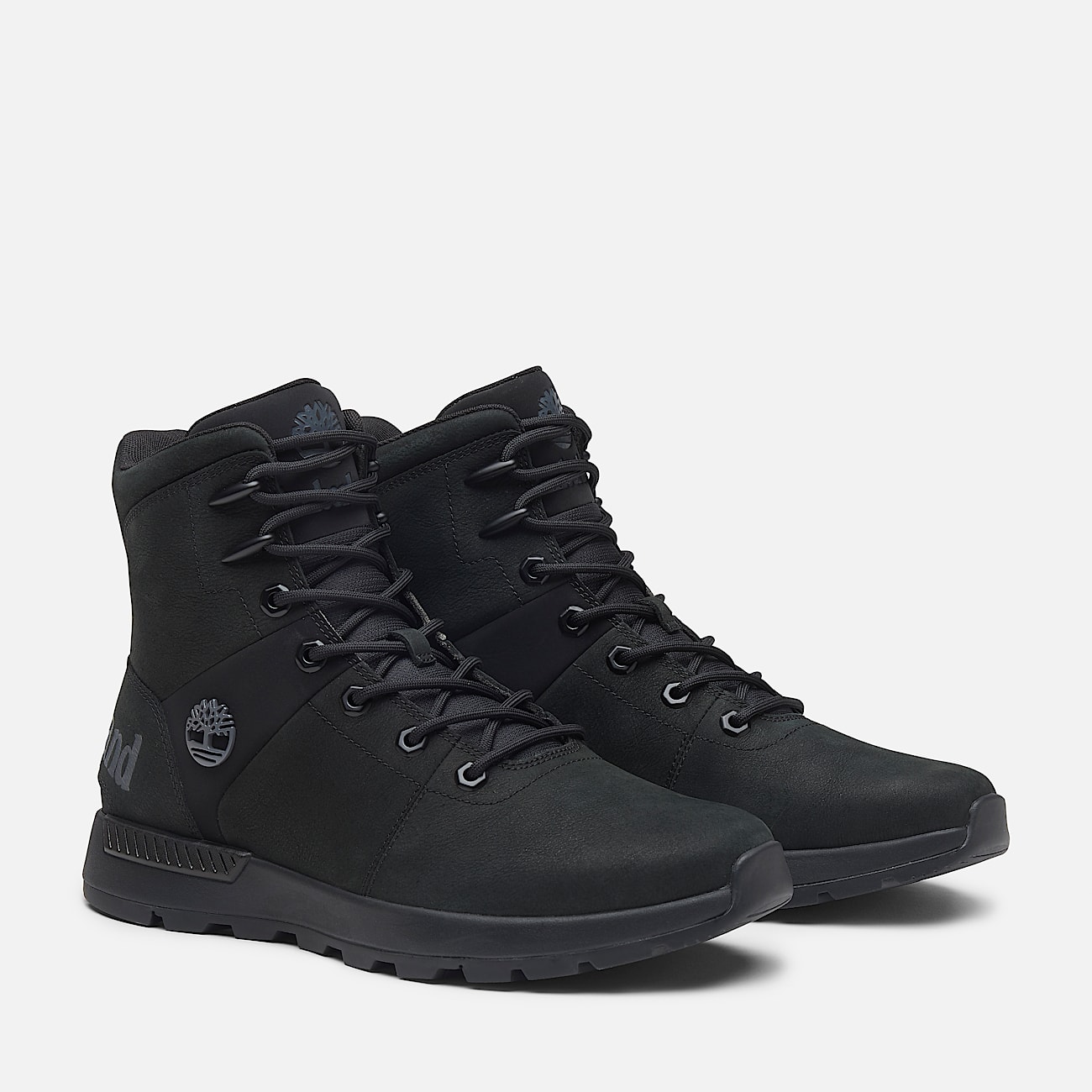 Sprint Trekker Mid Lace-Up Sneaker for Men in Black - 4