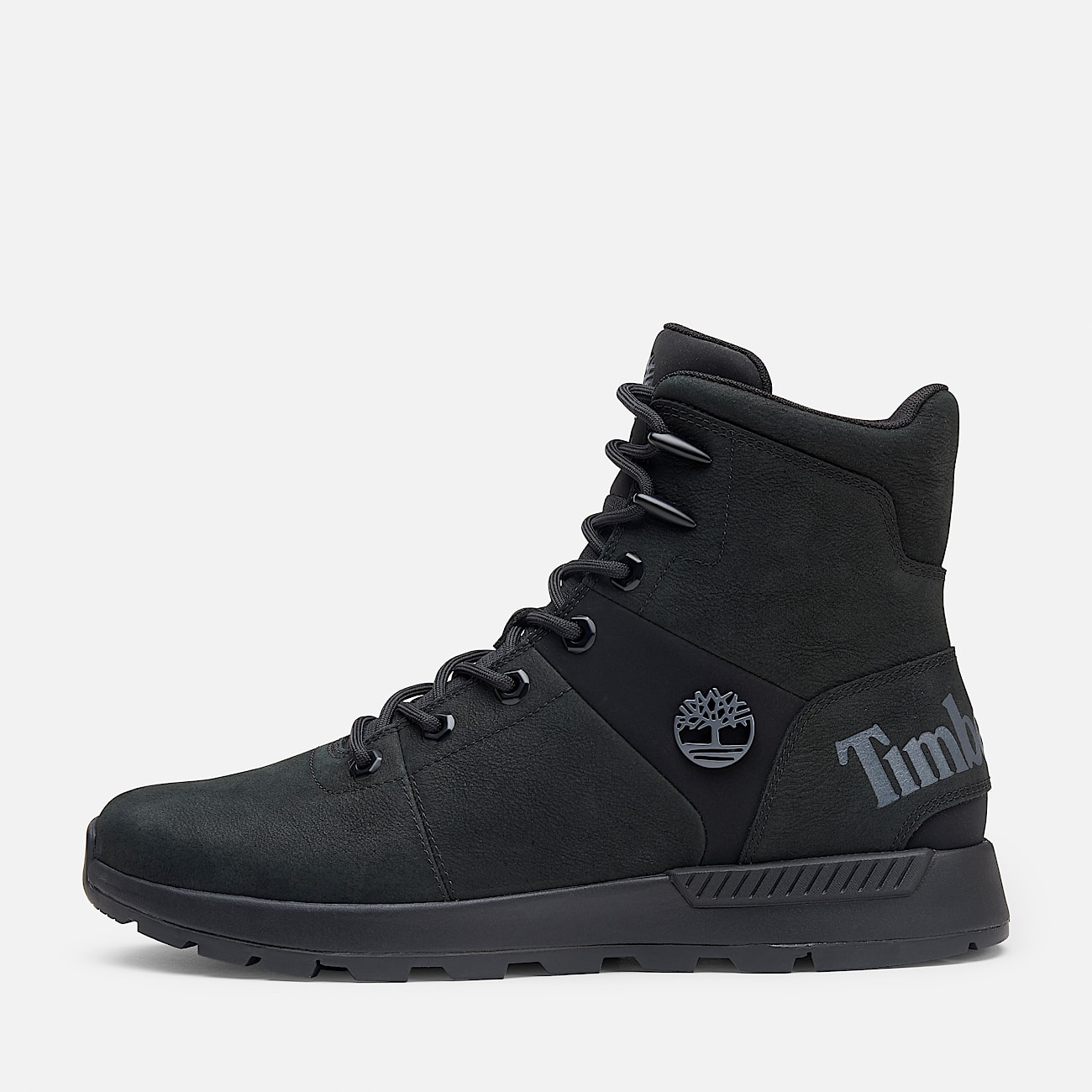 Sprint Trekker Mid Lace-Up Sneaker for Men in Black - 8