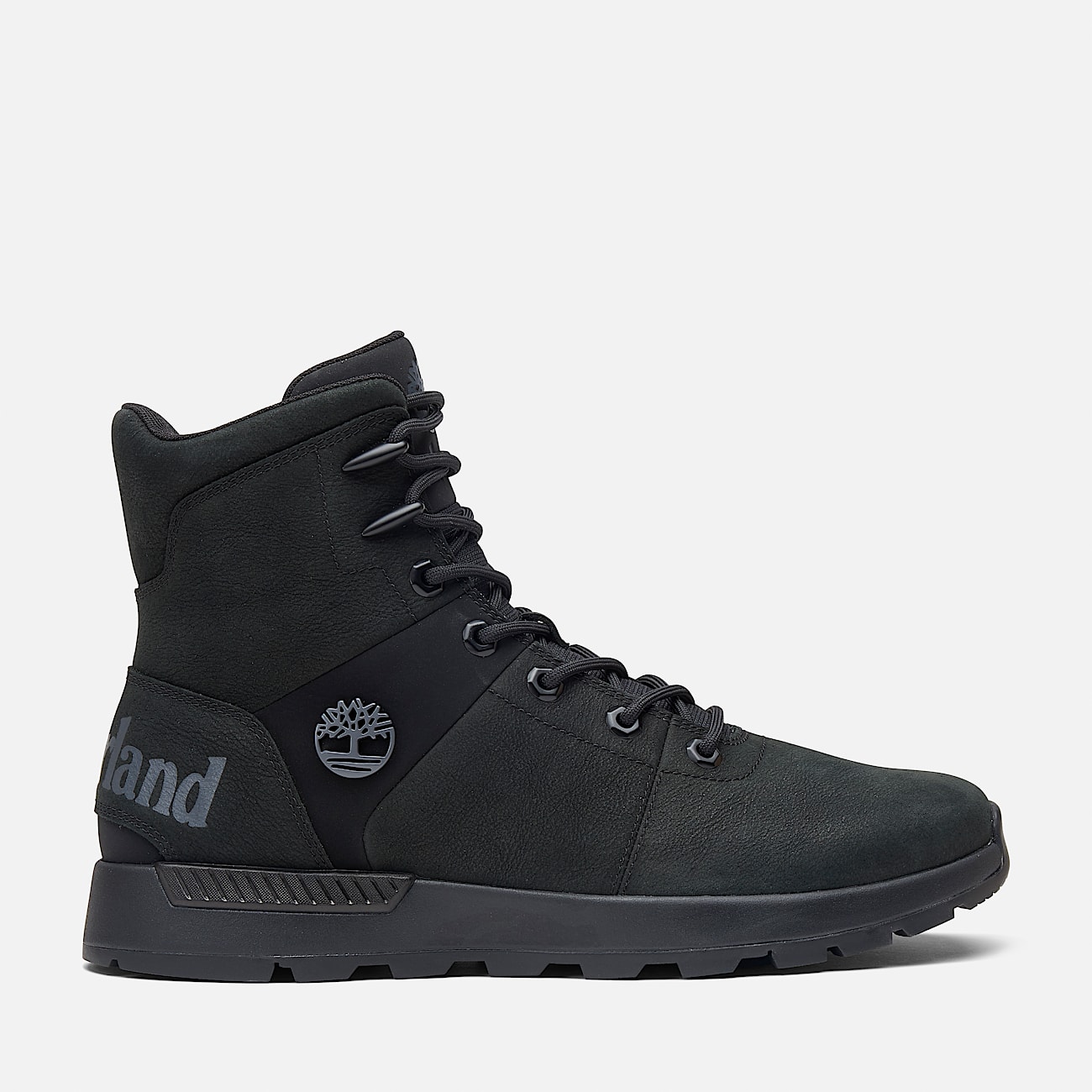 Sprint Trekker Mid Lace-Up Sneaker for Men in Black - 1