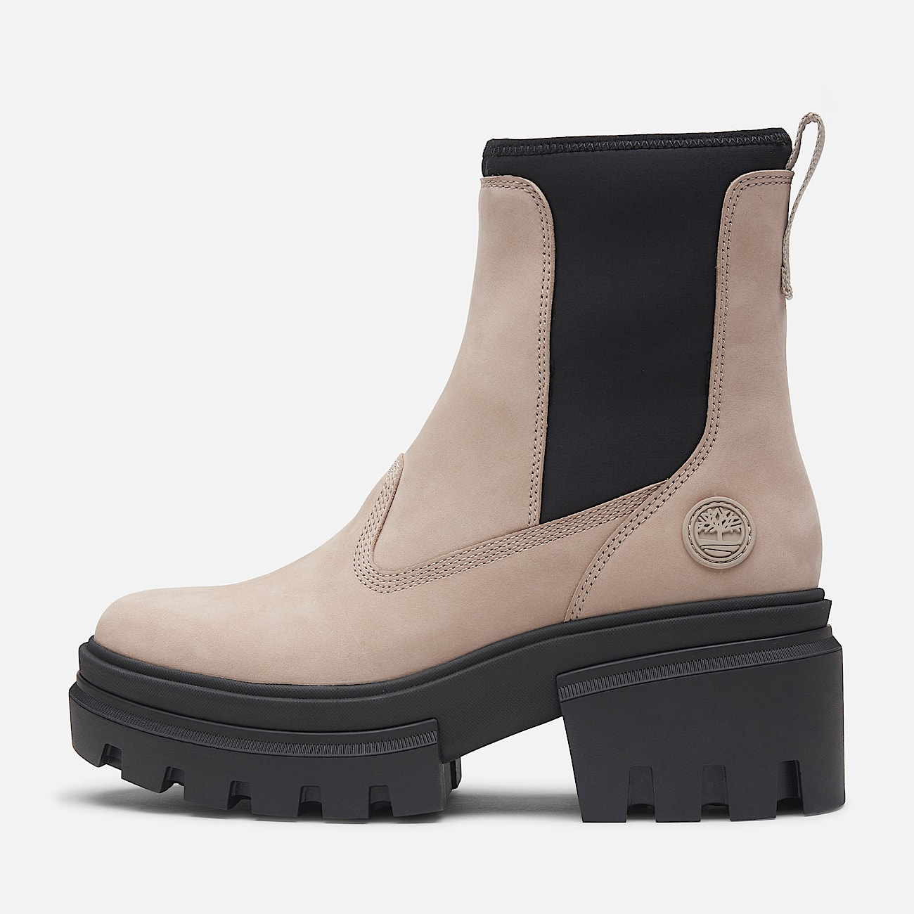 Everleigh Mid Chelsea Boot for Women in Beige