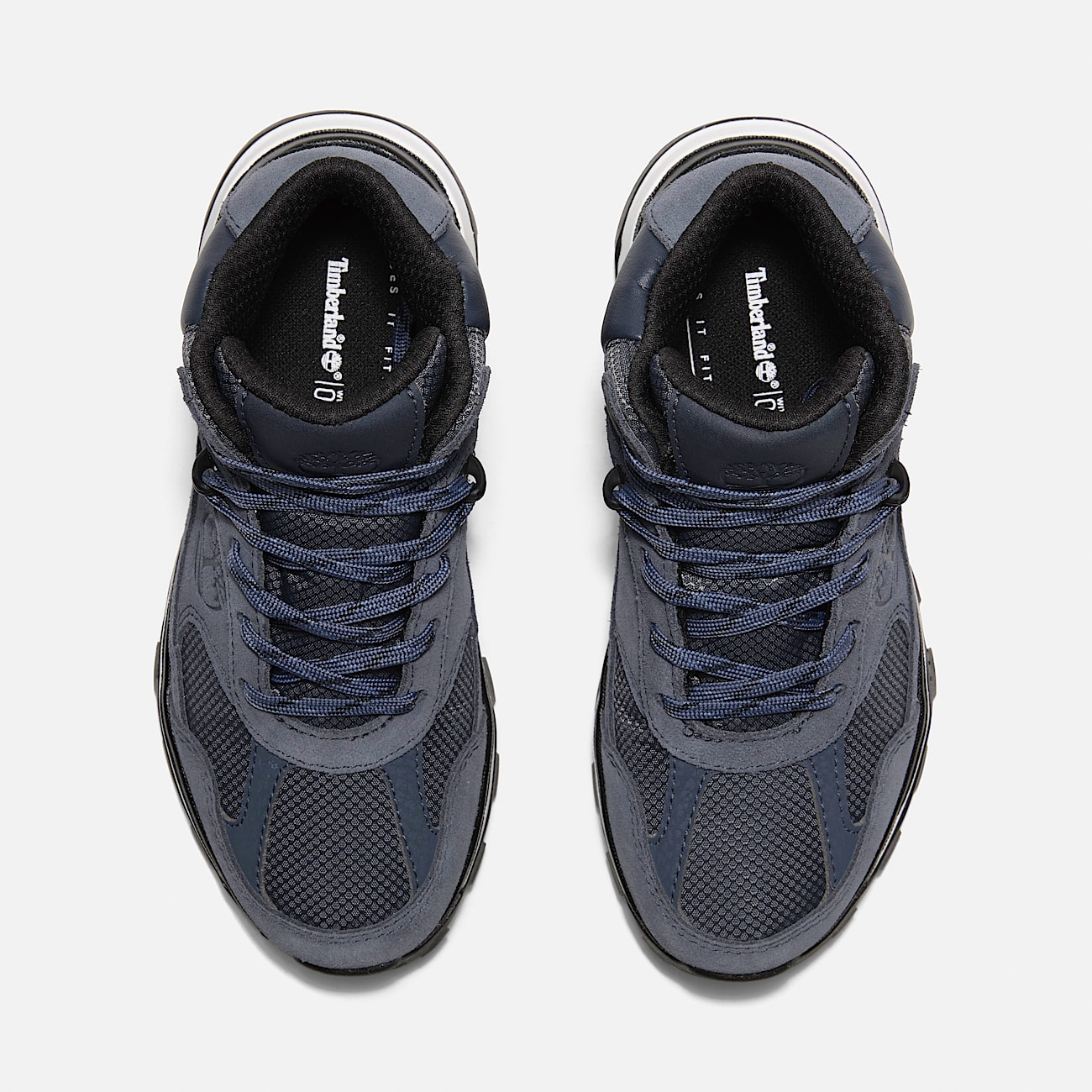 Ténis Bota com Atacadores Mid Trekker Gore-Tex® para Júnior em azul-escuro