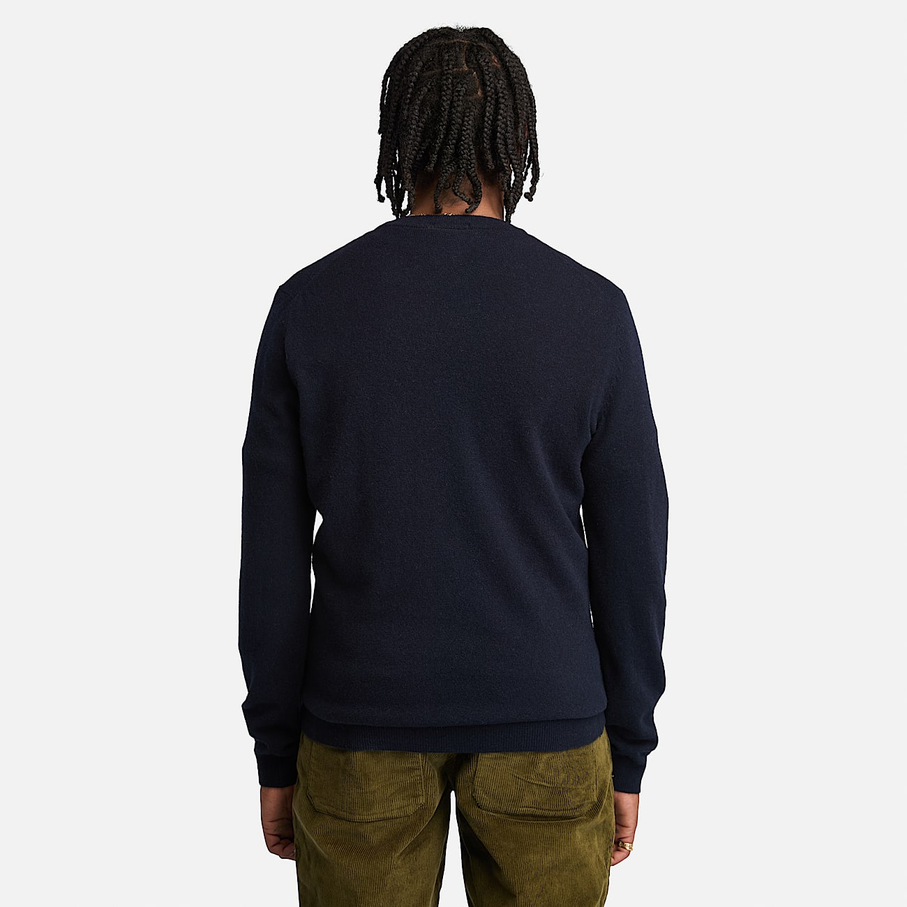 Cohas Brook Pullover mit Rundhalsausschnitt aus Merinowolle für Herren in Dunkelblau - 4