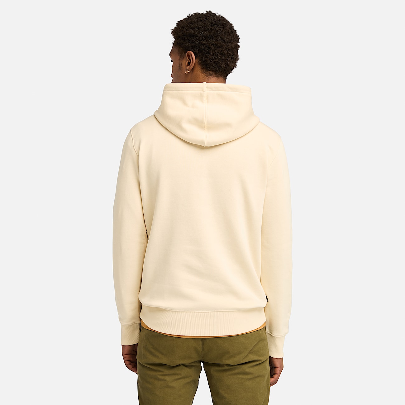 Sweat à capuche à logo arbre Kennebec River pour homme en beige