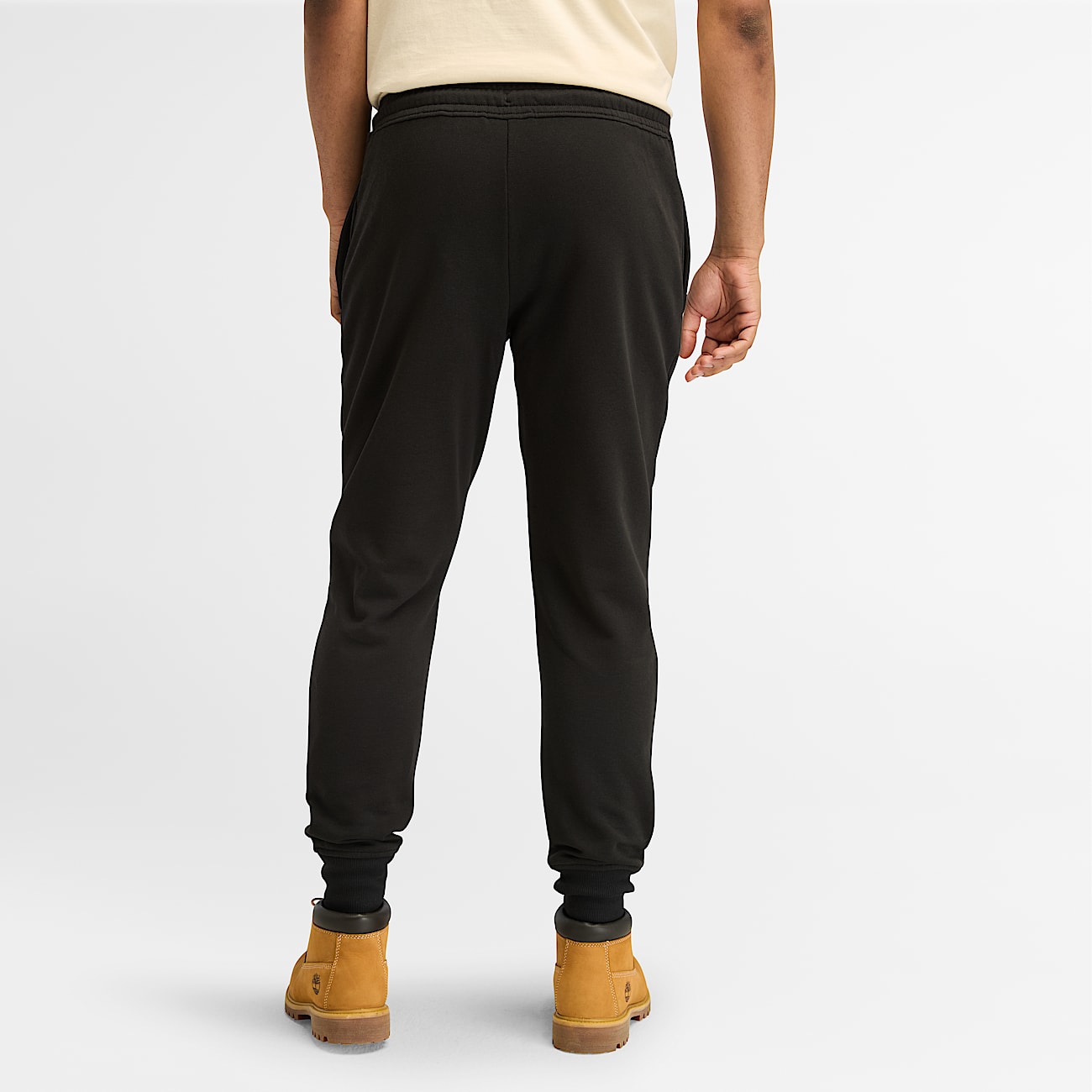 Exeter River Brushed Back Sweatpant for Men in Black - 4