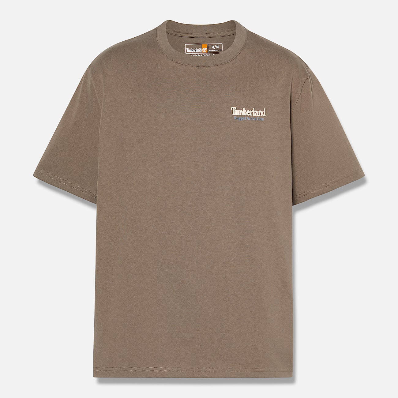 Active Rugged Rugged Active Gear Back-graphic T-shirt voor heren in bruin