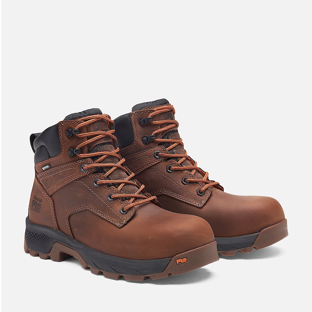 6-Inch Timberland PRO® TiTAN® Composite Safety Toe Boot for Men in Brown