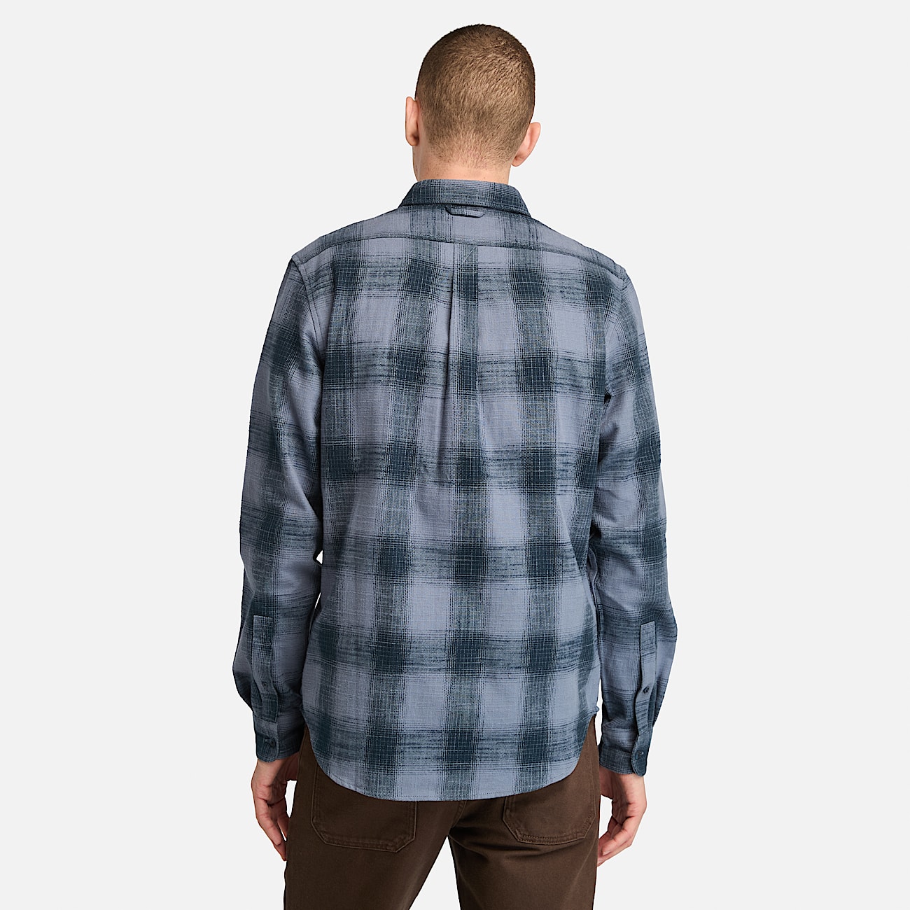 Windham Heavy Flannel Shirt for Men in Grey