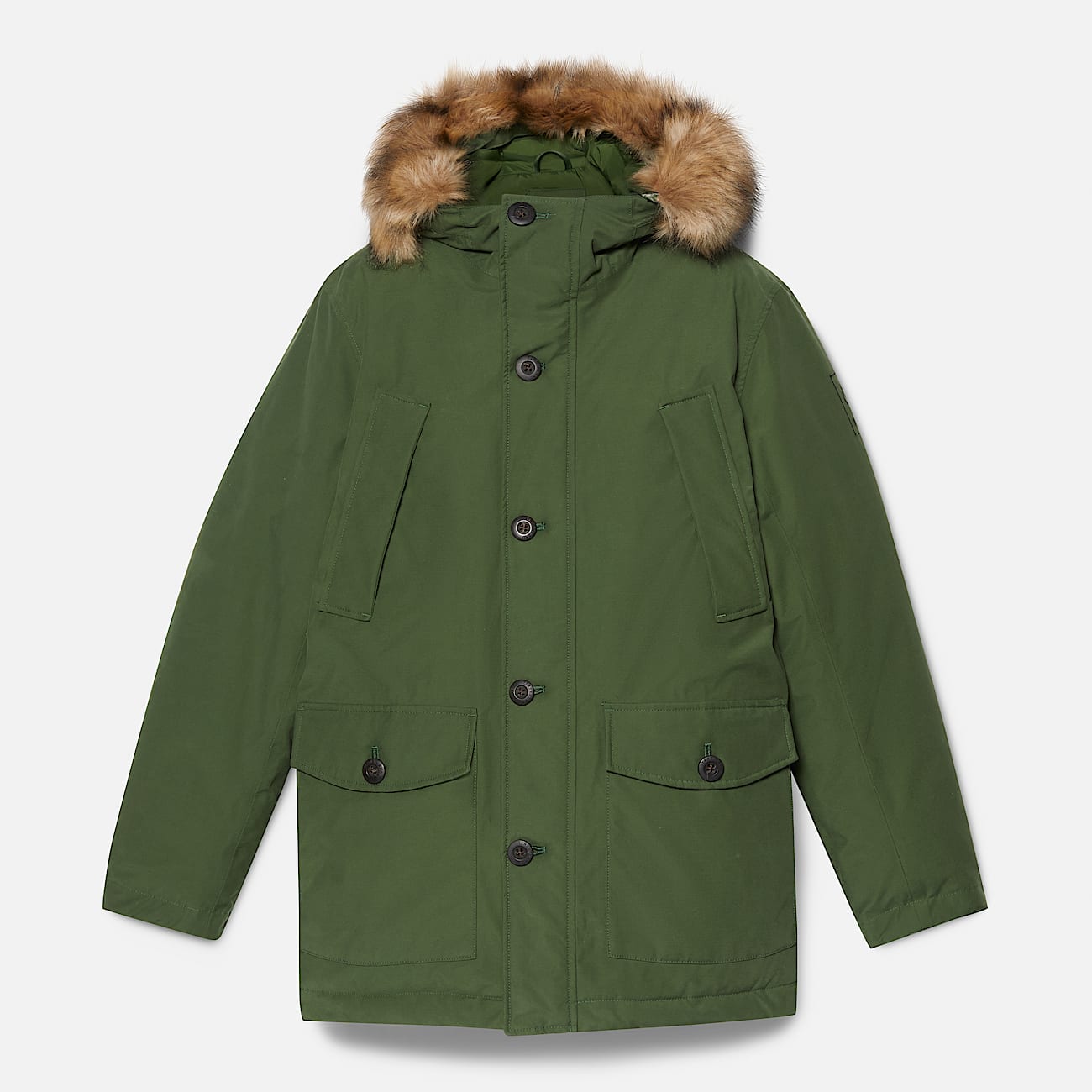 Wasserdichter Scar Ridge Parka für Herren in Dunkelgrün