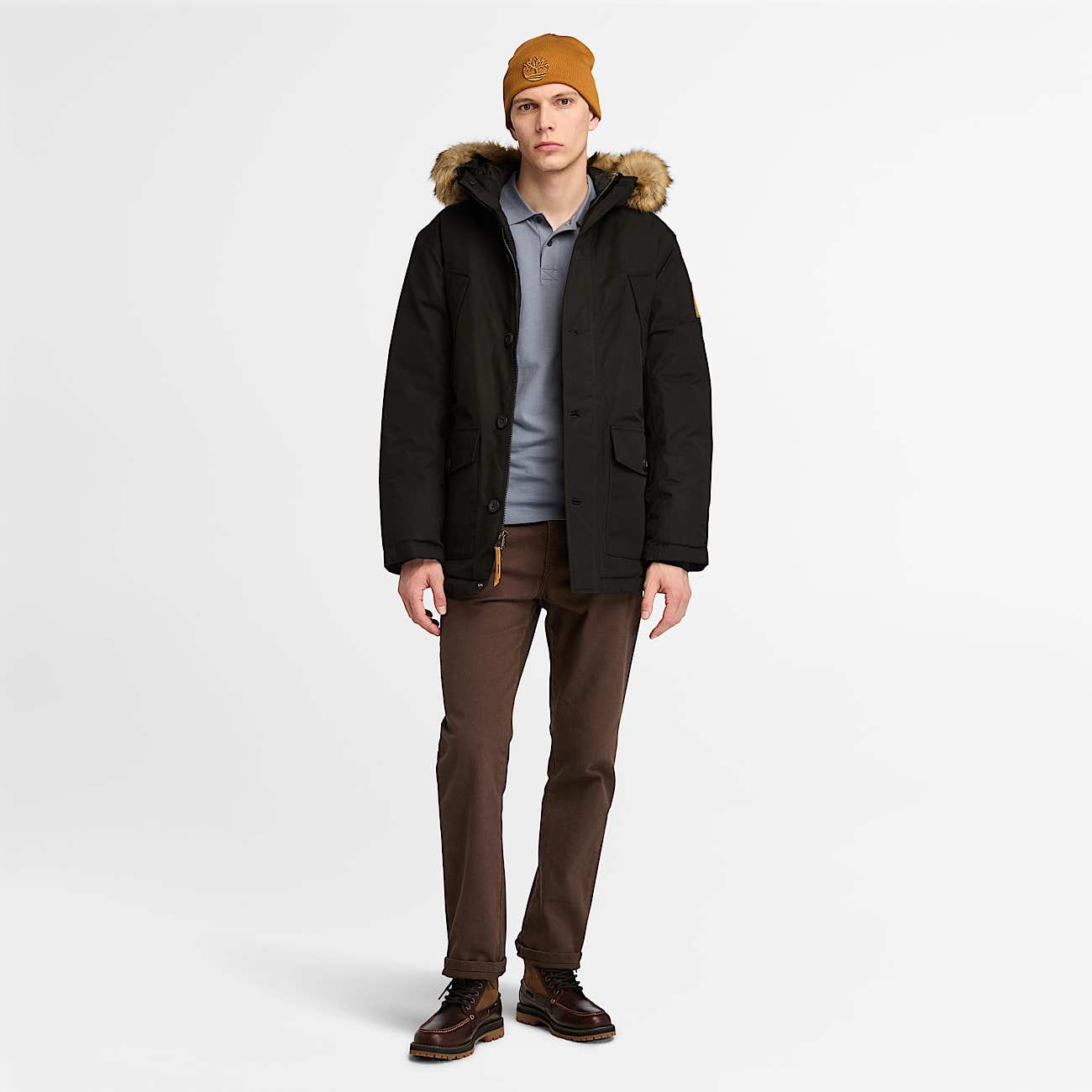 Parka Impermeabile Scar Ridge da Uomo in colore nero - 2
