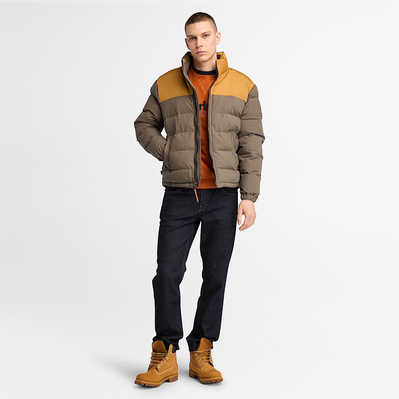 Chaqueta acolchada Welch Mountain para hombre en marrón - 2