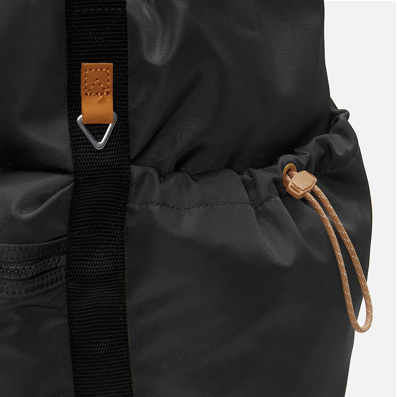 Cabas en nylon pour femme en noir
